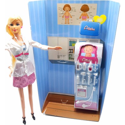 Barbie Doktor Cantasi Barbie Bebek Hastalandi Barbie Doktorculuk Seti Ile Doktorculuk Oyuncaklari Youtube