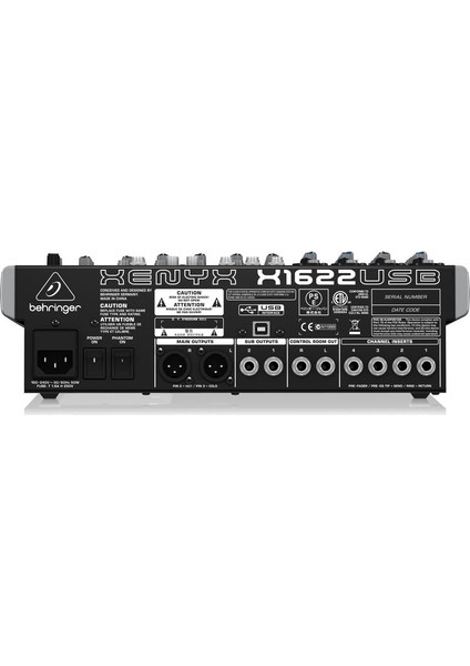 X1622USB 16-Kanal 2/2-Bus Analog Mixer