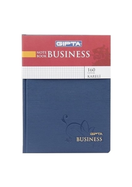 Busıness 20 X 28 - 160 Yaprak Kareli Sert Kapak Defter