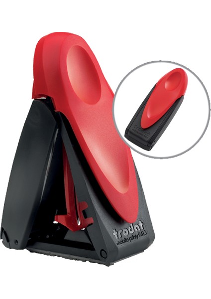 -9412 Cep Kaşe-Kırmızı Gövde,Mavi Keçe