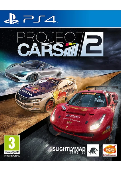 Project Cars 2 PS4 Oyun orjınal kutulu