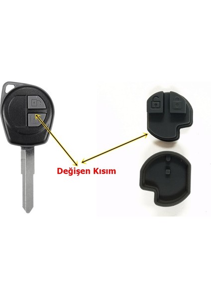 Suzuki Alto Anahtar Basma Tuşu 2 Tuş