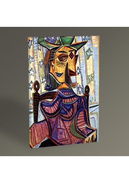 Tablo 360 Pablo Picasso Dora Maar in An Armchair Tablo 30x20