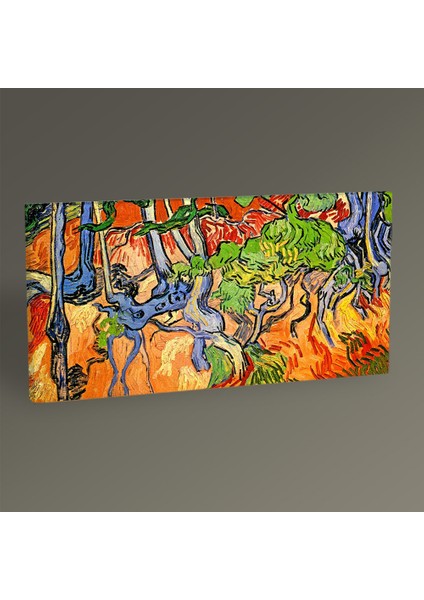 - Vincent Van Gogh Ağaç ve Kökleri Tablo 60x30