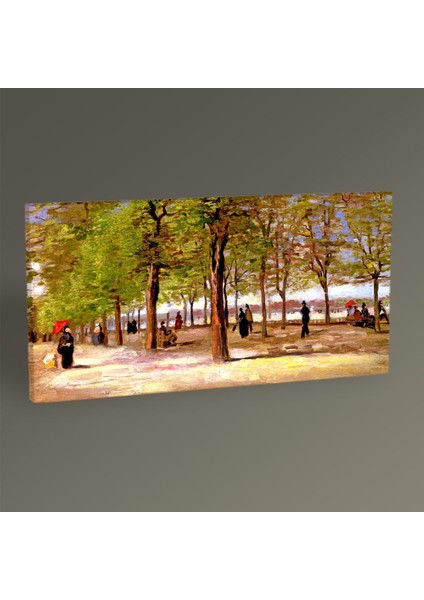 - Vincent Van Gogh Luxemburg'da Bir Yol Tablo 60x30