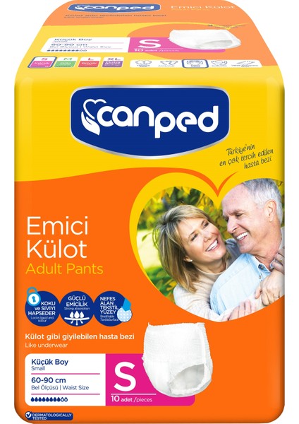 Emici Külot 10 Adet Small Küçük S
