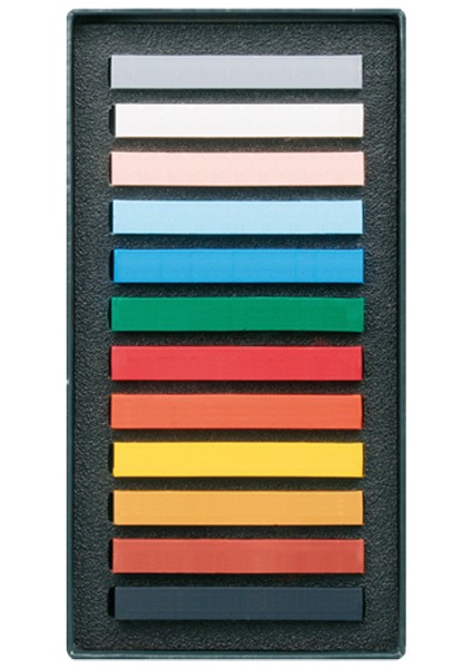 Lyra Toz Pastel Boya Polycrayons Soft 12 Renk