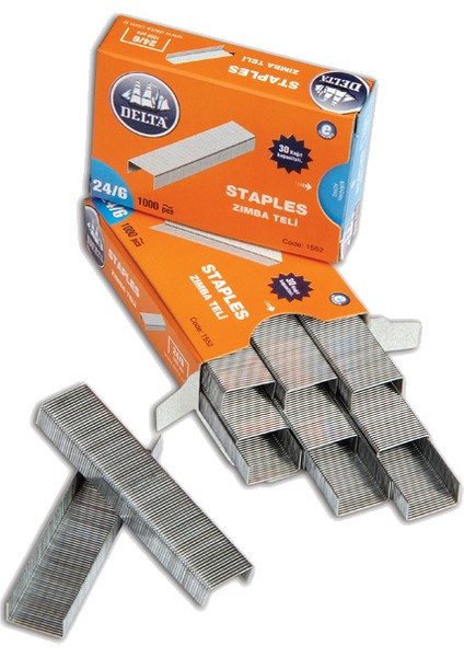 Zımba Teli Beyaz 24-6 1552-1000 Tel 30 Sf B