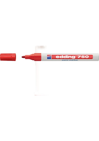 (E-750) Boya Dekor Markörü Kırmızı 10 Lu