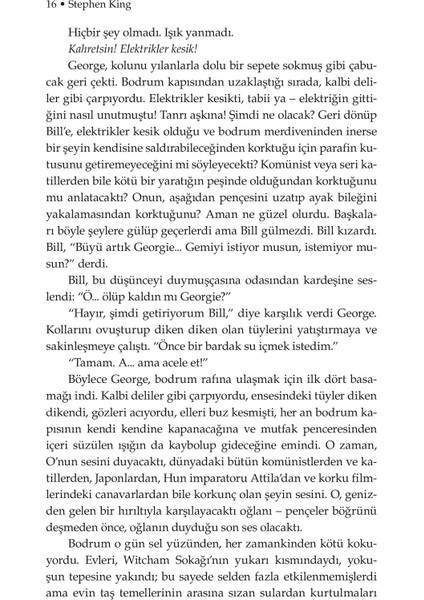 O: It- Sansürsüz Tam Metin - Stephen King