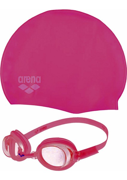Arena Pool Jr Kid's Swimming Goggles Çocuk Bone Gözlük Seti