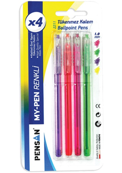 Tükenmez My Pen 1,0Mm Pembe