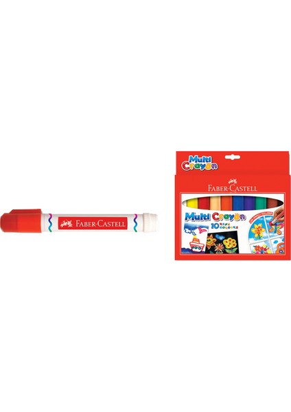 Pastel Boya 10 Renk Multi Crayon