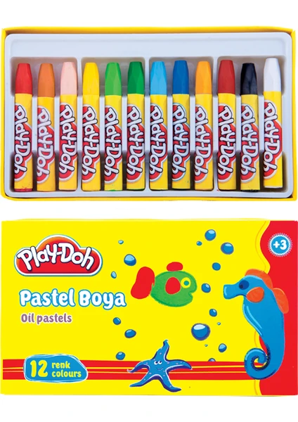 Playdoh Pastel Boya 12 Renk