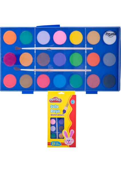 Playdoh Suluboya 21 Renk