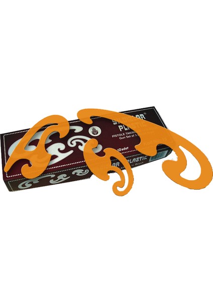 Pistole Set Büyük 3 Lü 15