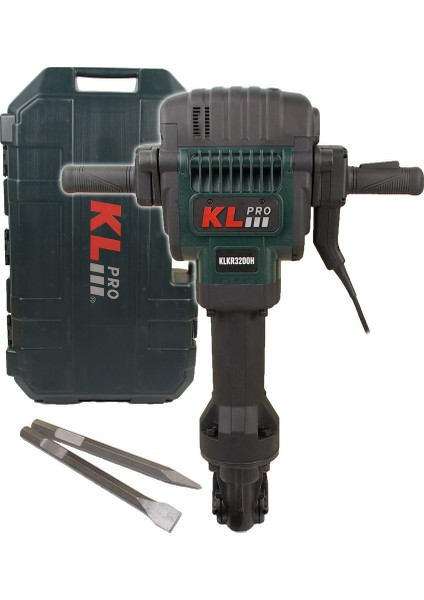 KL Pro  KLKR3200H 2200Watt 78J 30Kg Profesyonel Hex Kırıcı