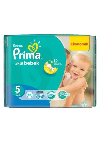 Aktif Bebek Ekonomik 5 Junior 36'lı