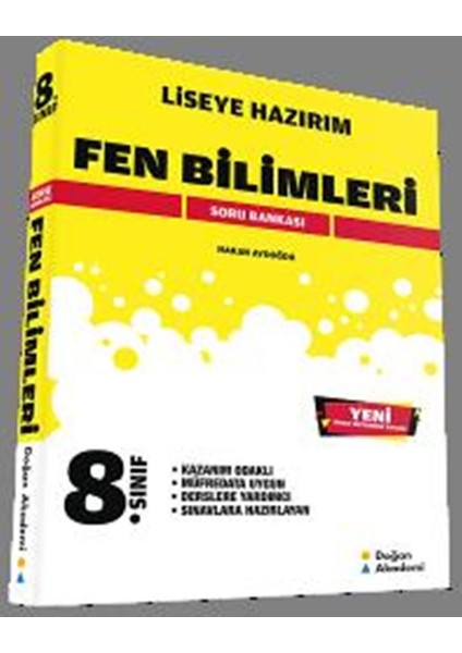 Liseye Hazırım 8. Sınıf Fen Bilimleri Soru Bankası