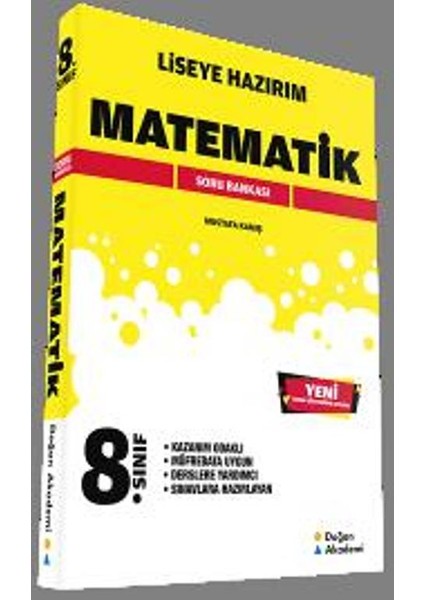 Liseye Hazırım 8. Sınıf Matematik Soru Bankası
