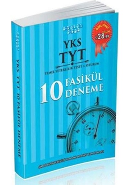 Akıllı Adam Yks Tyt Tamamı Çözümlü 10 Fasikül Deneme 1. Oturum