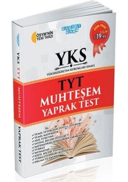 Akıllı Adam Yks Tyt Muhteşem Yaprak Test