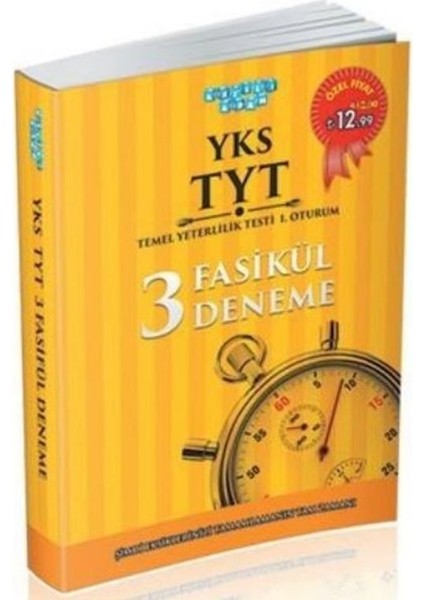 Akıllı Adam Yks Tyt Tamamı Çözümlü 3 Fasikül Deneme 1. Oturum