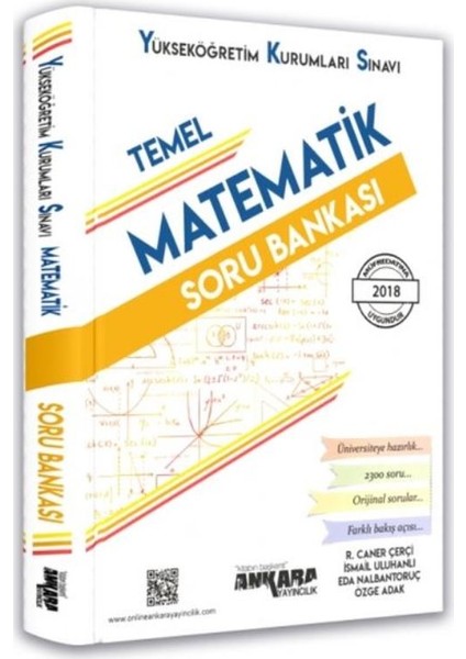 YKS TYT 1. Oturum Matematik Soru Bankası