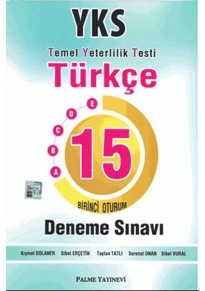 TYT Türkçe 15 Deneme Sınavı