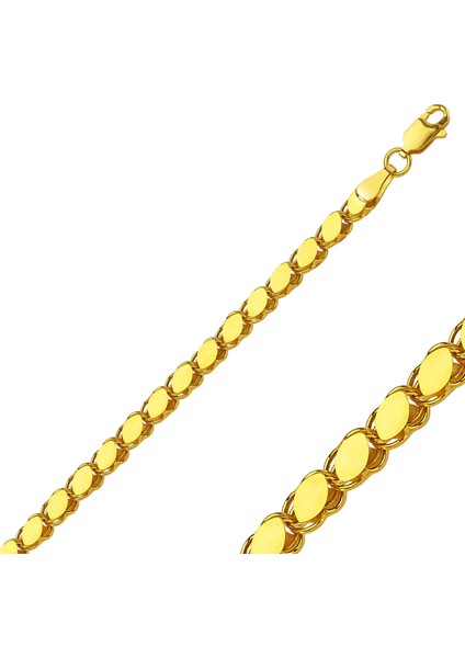 14 Ayar Altın Pullu Zincir 6.75 Gram