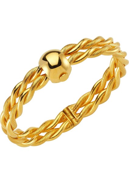 22 Ayar Kelepçe Bilezik 2 Sıralı 23.30 Gram