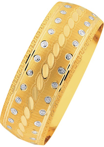 Mega Bilezik 14 Ayar Altın 25.00 Gram
