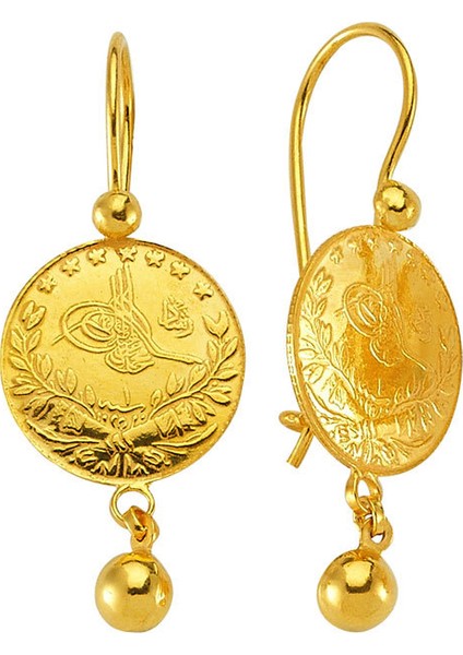 Reşat Altınlı Toplu Küpe 5.25 Gram 22 Ayar Altın