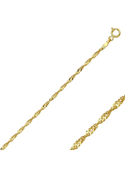 Singapur Zincir 14 Ayar Altın 1.50 Gram