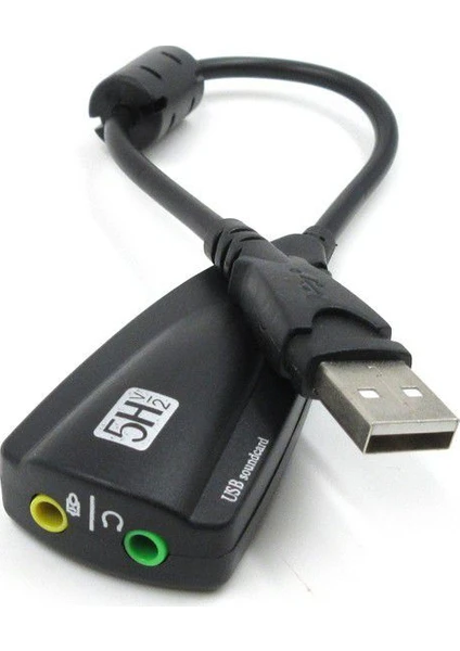 Usb Ses Kartı 7+1 Ses Çıkışlı Kablolu