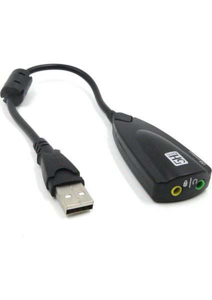 Usb Ses Kartı 7+1 Ses Çıkışlı Kablolu