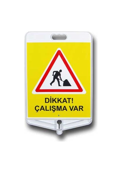Dikkat Çalışma Var Tabelası