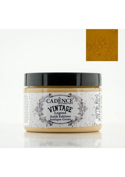 Oksit Sarı - Vintage Legend Eskitme Boya 150 ml