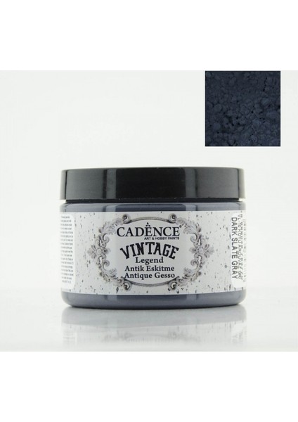 Koyu Arduvaz Gri - Vintage Legend Eskitme Boya 150 ml