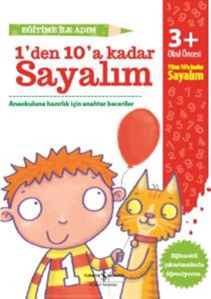Eğitime İlk Adım 1’den 10’a Kadar Sayalım 3+