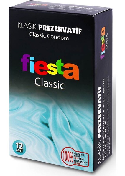 Klasik Prezervatif Fiesta 12 Adet Condom