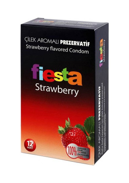 Strawberry Prezervatif 36 Adet Condom