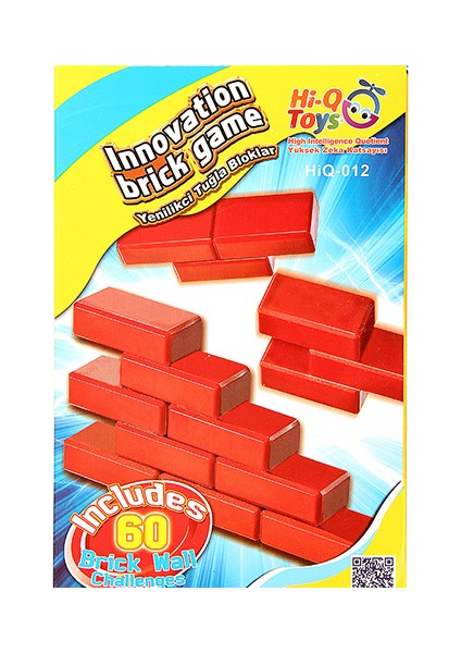 Hi-Q Toys Innovation Brick Game (Yenilikçi Tuğla Bloklar) - Zeka Oyunu