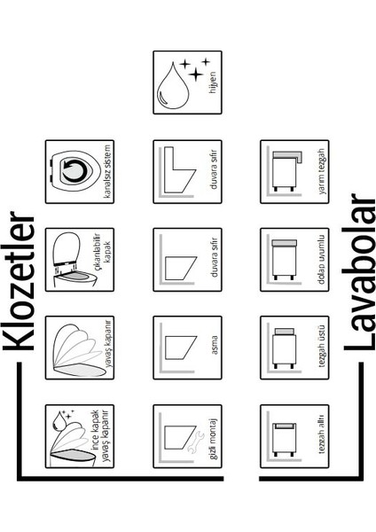Vega 75Cm Hilton Dolap Uyumlu Etejerli Lavabo 25 Yıl Grnti fırsatları