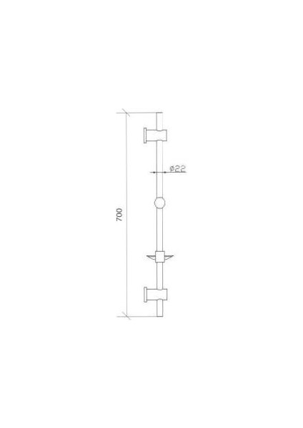 Dinamik Sürgülü Banyo Duş Takımı Seti 51035