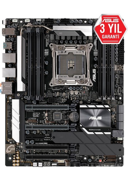 Ws X299 Pro Intel X299 Lga2066 DDR4 4200 M2 Usb3.1 2Xlan Atx(Ws X299 Pro) Anakart