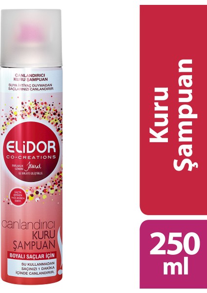 Boyalı Saçlar İçin Kuru Şampuan 250 ml