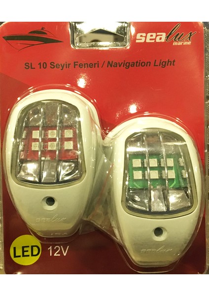 Sl10 Led'Li İskele - Sancak Seyir Feneri - Beyaz Renk 12V fiyatları