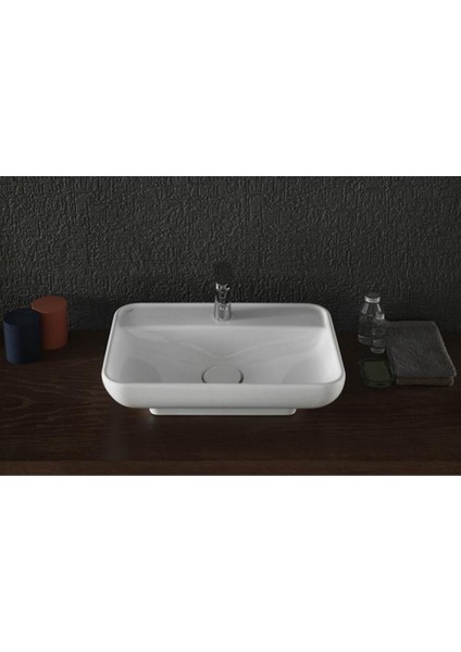 Seramik Turkuaz Lal 60 Cm Tezgah Üstü Lavabo fırsatları