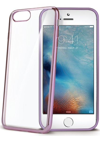 Laser Cover iPhone 7 Rose Gold Kılıf -LASER800RG